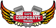 cape corporate tours harley davidson motorcycles classic cars scooter rentals footer logo