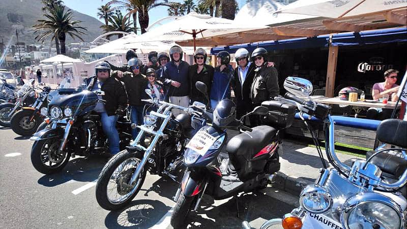 Cape Corporate Tours Gallery Harley Davidson Tours People On Harley's
